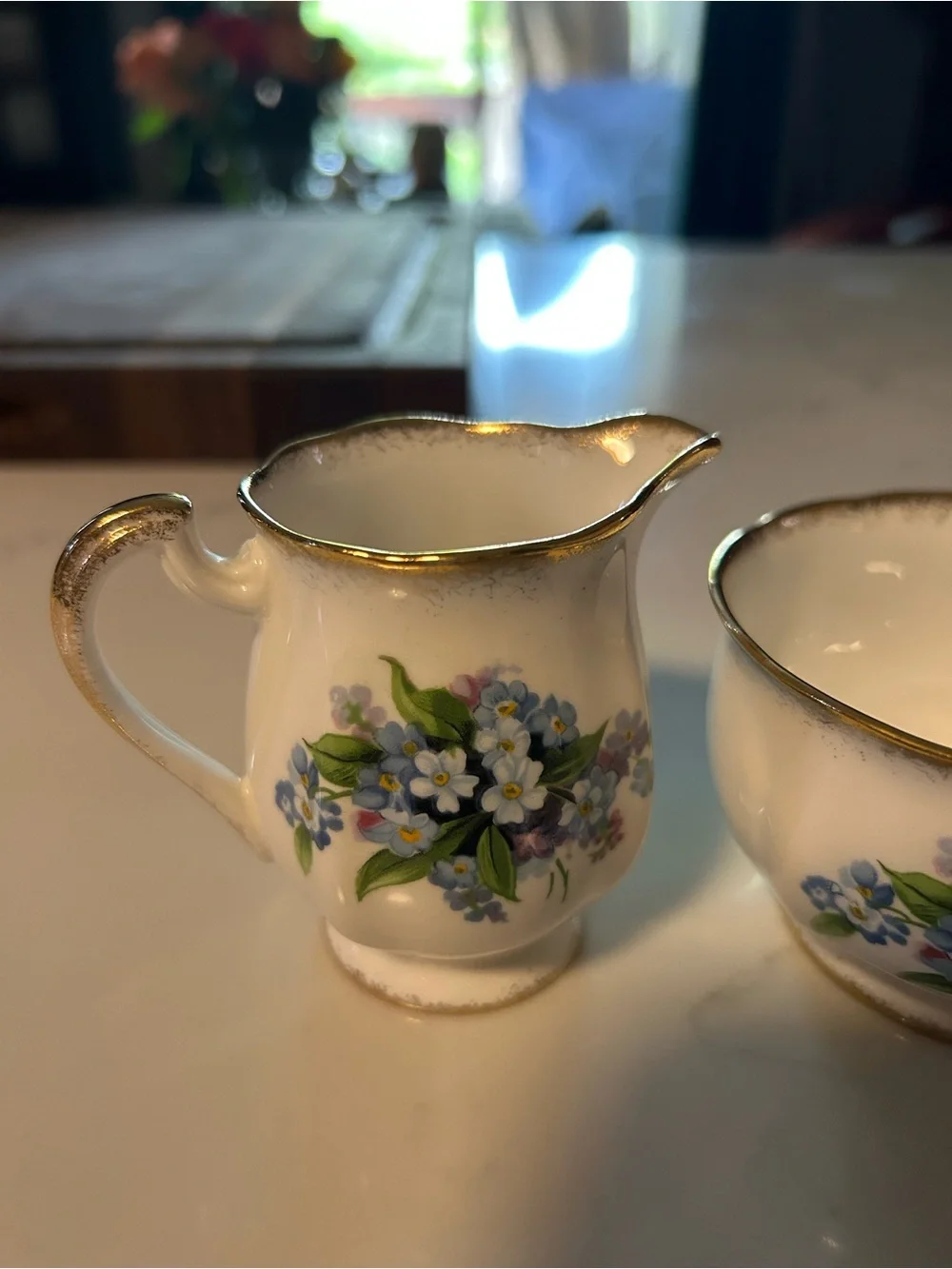 Forget Me Not vintage royal